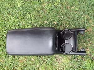 2001 LEXUS ES300 CENTER CONSOLE ARMREST CUP HOLDER STORAGE BOX BLACK LEATHER
