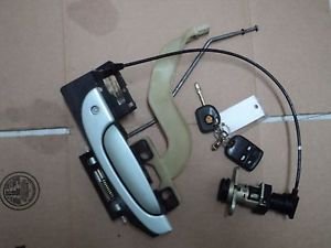 2002 JAGUAR S-TYPE driver outside door handle and trunk lock cylinder with key