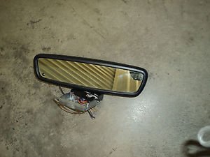 92-95 Mercedes Benz S320 S420 S500 S600 AUTO DIM Rear View MIRROR GREY POWERED