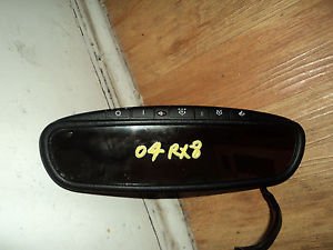 04 MAZDA RX-8 REAR VIEW MIRROR AUTO DIM W/HOME LINK