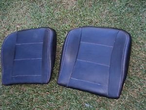 99 BMW E36 323I 2DR COUPE CONVERTIBLE LEFT AND RIGHT BOTTOM SEAT CUSHION BLACK