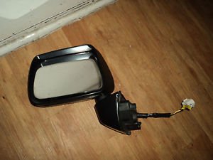 05 MITSUBISHI ENDEAVOR DRIVER LEFT AUTO DOOR MIRROR HEATED BLACK