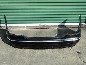 2000-2006 MERCEDES BENZ W215 CL500 CL600 2DR COUPE REAR BUMPER COVER BLACK LOEM