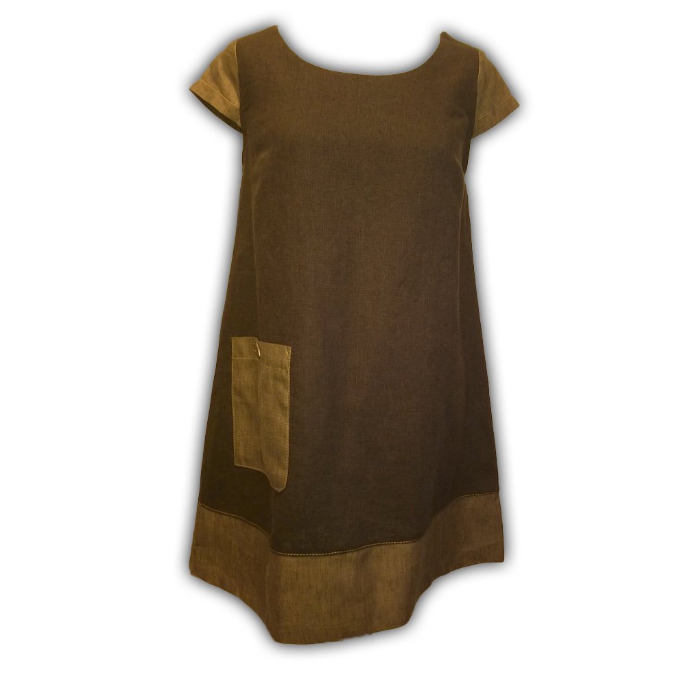 Brown Linen Tunic