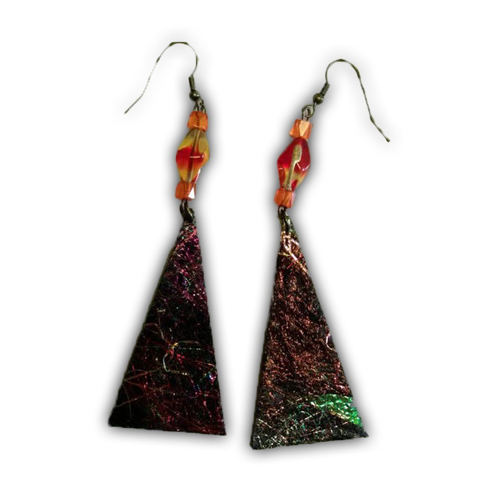 Textile Earrings