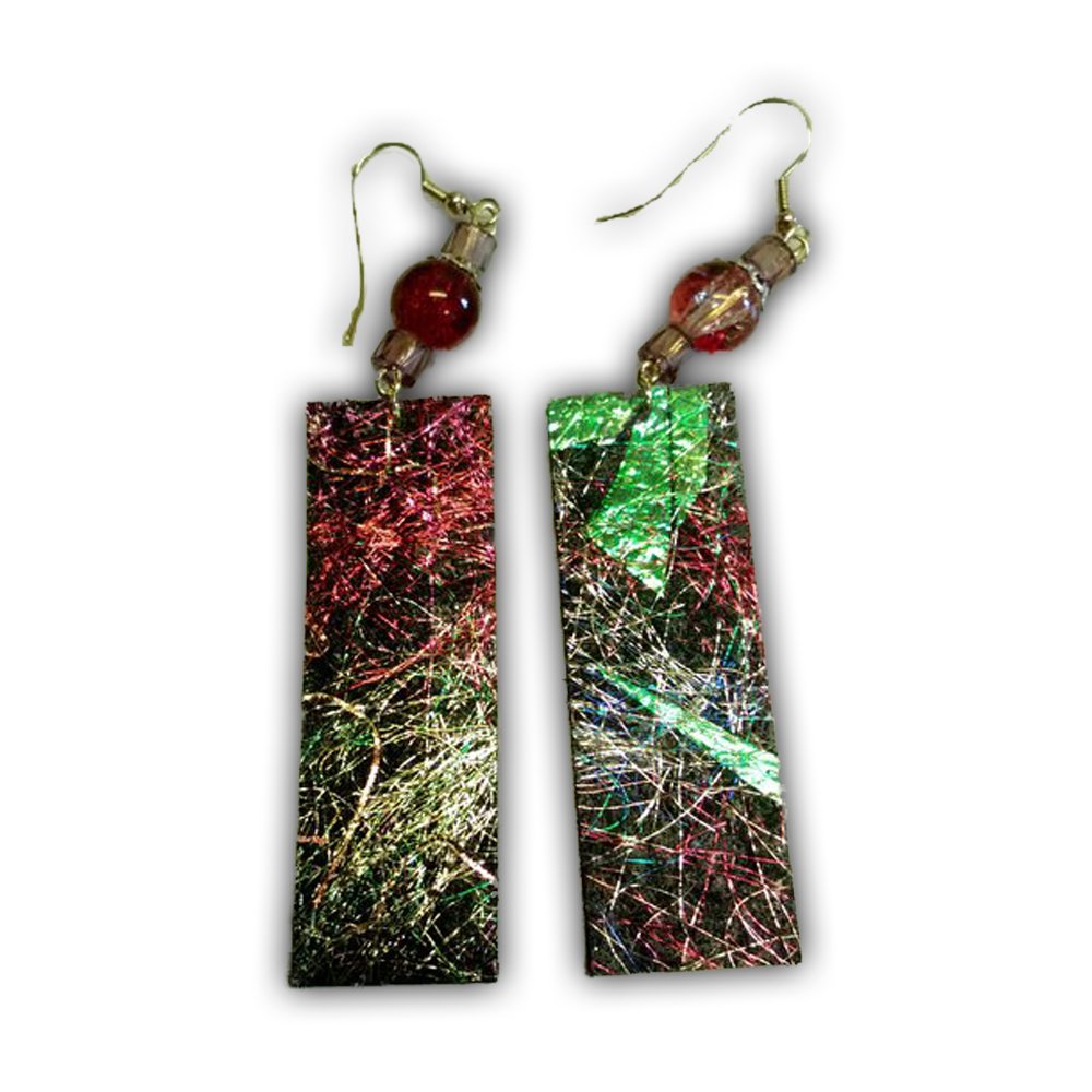 Textile Earrings