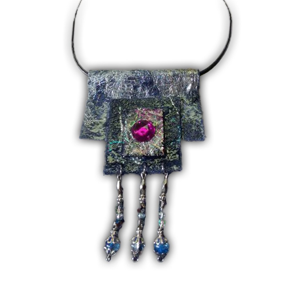 Textile Necklace