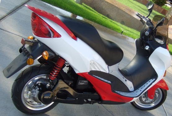 Electric scooter li-ion LiFePO4 50 mph