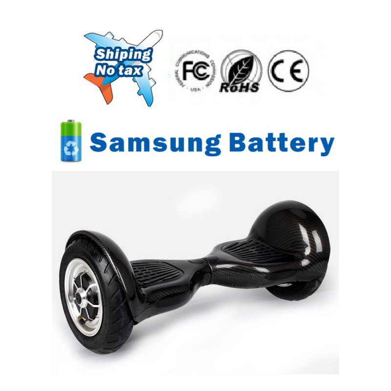 10 inch Two Wheels Hoverboard Smart Self Balancing scooter Black