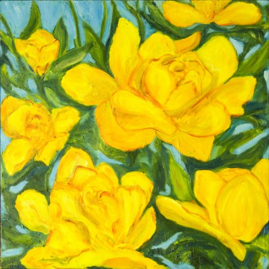 "Dolly's Rose" ~ Art Notecards