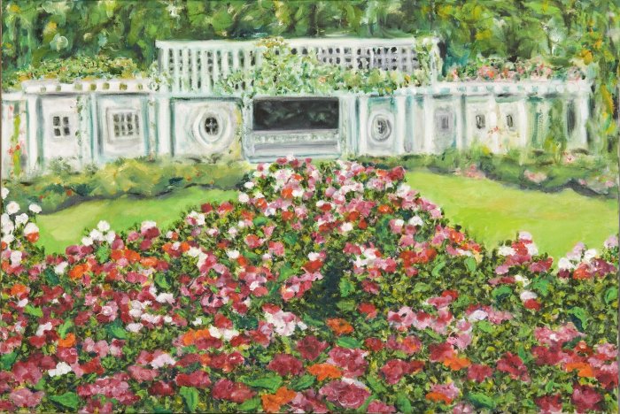 "Cranford Rose Garden" ~ Art Notecards