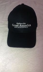"Californias Great America Ride Maintenance" Embroidered Logo Baseball Hat / Cap
