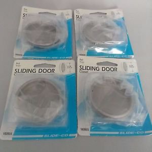 4 Slide-Co 163919 Mortise Closet Door Pull, 5/16 in. Depth x 2 in. Outside Diam
