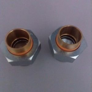 2 PlumBest D06075R Zinc Plated 3/4-Inch FIP by 3/4-Inch Copper Sweat