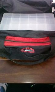 FieldLine Fishing Bag With 2 Plano Stowaways & 4 Large Fishing Lures.