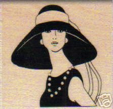 Rubber Stampede Woman in Hat