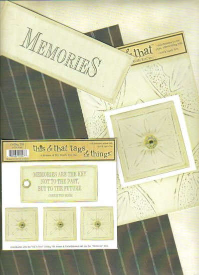 MME This & That MEMORIES Title, Frame, Tags, Paper