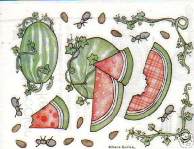 Provo Craft Watermelon Watercolor Stickers