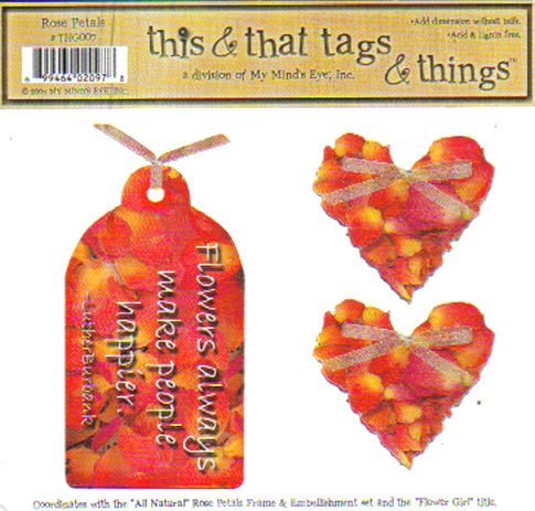MME This & That Tags & Things Flower Girl