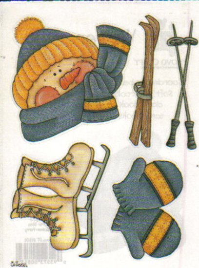 Provo Craft Watercolor Stickers Winter Bilss