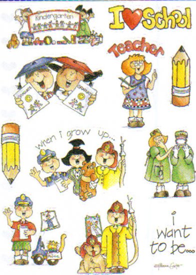 Provo Craft Stickers When I Grow Up