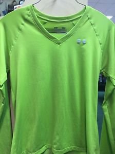 Under Armour Semi fitted Green Long Sleeve Women's Shirt. Size Large