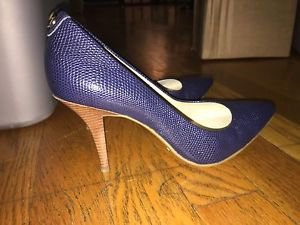 Women's Size 5.5 Michael Kors Blue Heels Pumps
