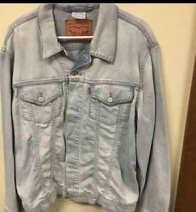 Men's Xl Light wash Vintage Levis Strauss Jean Jacket