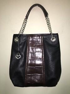 Nwot Brighton Black Soft Leather Hobo Purse Handbag RP $380