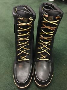 POLO Ralph Lauren- WEXHAM-Men's Hiking Boots-Black Size 11 D