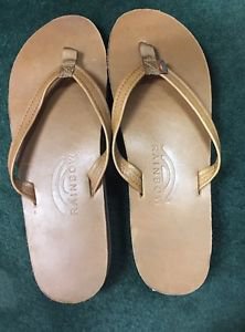 new Rainbow Leather 302 ALTS N Women's L 7.5-8.5 Thin Strap Sandals