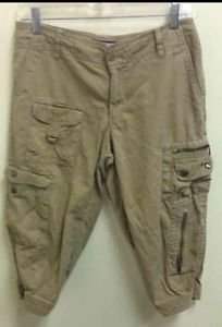 Women's Size 4 Ralph Lauren Golf Capris Tan Khaki