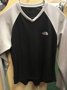 The North Face Black And Gray Long Sleeve Shirt. Size Large
