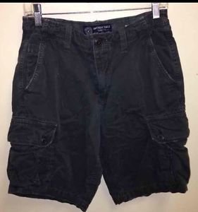 Men's Size 30 Dark Grey Vintage American Eagle Cargo Shorts