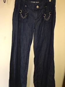 Women's Michael Kors Medium Wash Flare Leg Jeans Size 4