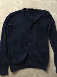 Men's Size Large Navy Blue Express Sweater