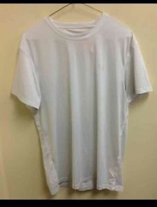 Men's Large Under Armour White Short Sleeve Shirt