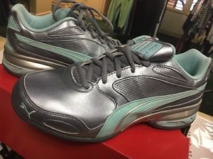PUMA WOMENS "TAZ" PRIMA TRAINING RUNNING Trade winds Aruba Blue Silver Size 8