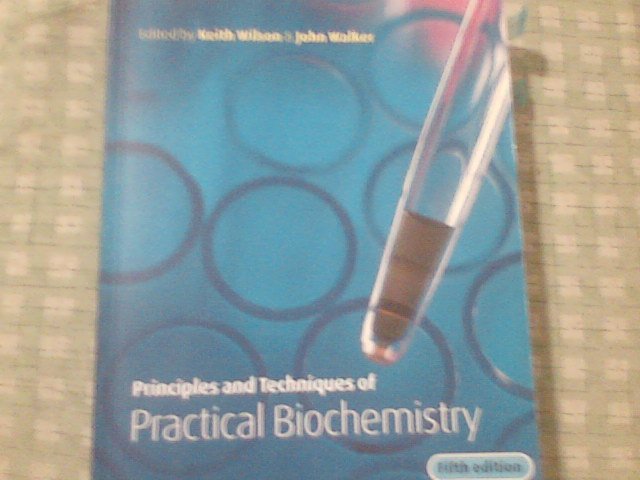 Principles and techniques of practical biochemistry