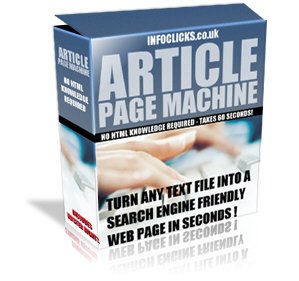 Article Page Machine - Lowest Price on the Net