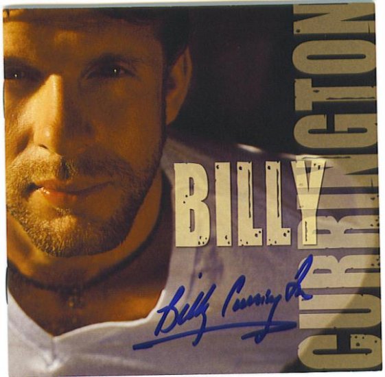 AUTOGRAPHED BILLY CURRINGTON CD Signed ON SALE