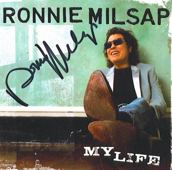 RONNIE MILSAP AUTOGRAPHED CD SIGNED HOF