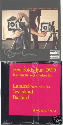 BEN FOLDS SIGNED SUPERSUNNYSPEEDGRAPHIC w/DVD