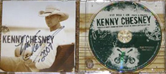 AUTOGRAPHED Kenny Chesney - Just Who I am : Poets & Pirates New CD