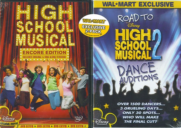 High School Musical (Encore Edition) w BONUS Road to Disney's High School Musical 2 Dance Auditions