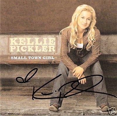AUTOGRAPHED Kellie Pickler Small Town Girl CD Signed
