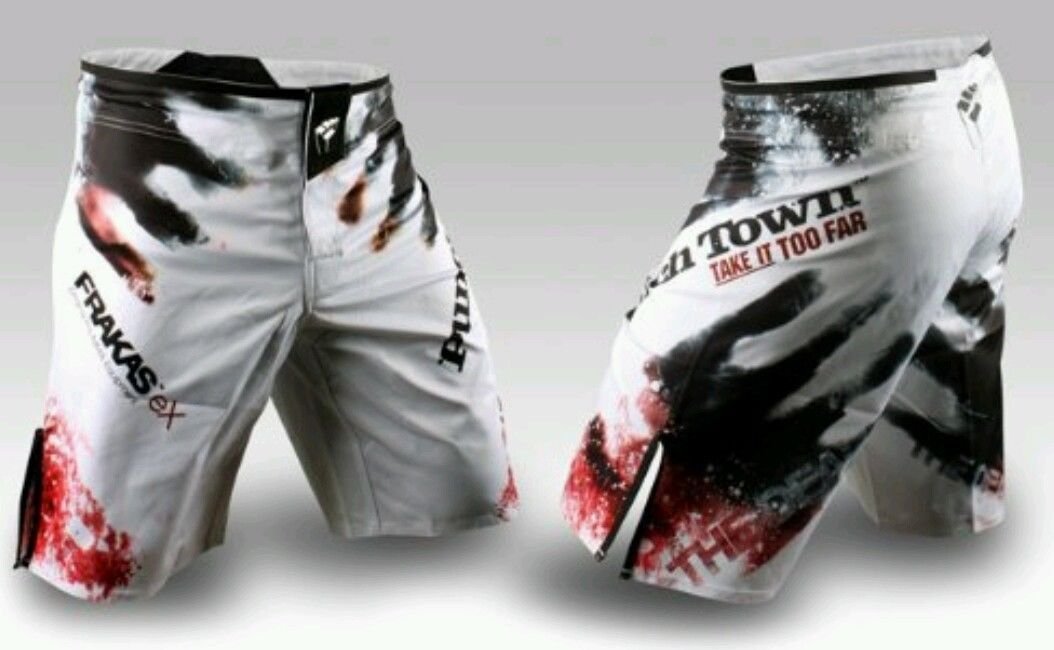 MMA Bold Shorts Sparring Trunks Punch Boxing Cage Fight Shorts