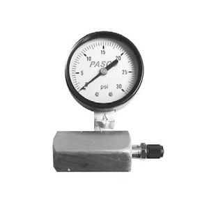 Pasco 1427 30-Pound Gas Test Gauge Assembly New
