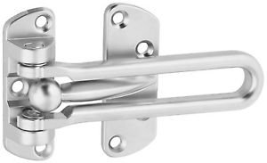 National Hardware N335-984 V804 Door Security Guard, Satin Nickel