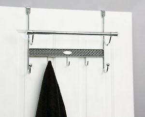 Samsonite Chrome Over The Door Towel Rod 17"x6.2"x13"